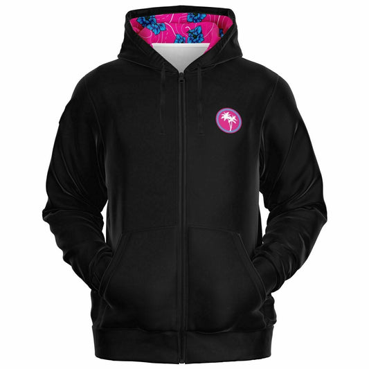 Rad Palm Hibiscus Hoodie