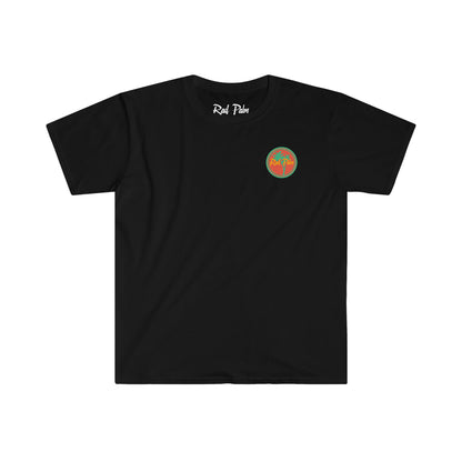 Rad Palm Pineapple Skull Unisex Softstyle T-Shirt