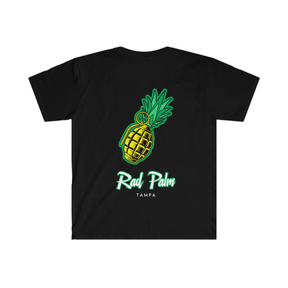 Rad Palm Pineapple Death Unisex Softstyle T-Shirt