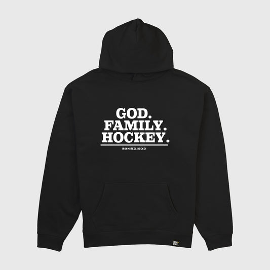 God. Family. Hockey. Hoodie
