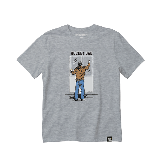 Hockey Dad By The Glass T-Shirt