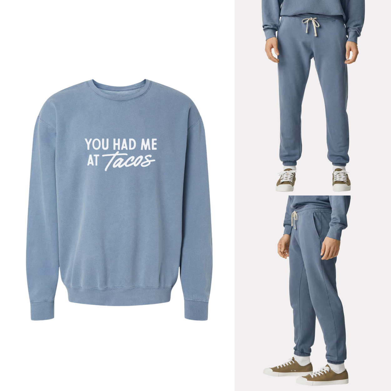 You Had Me At Tacos Washed Sweatshirt