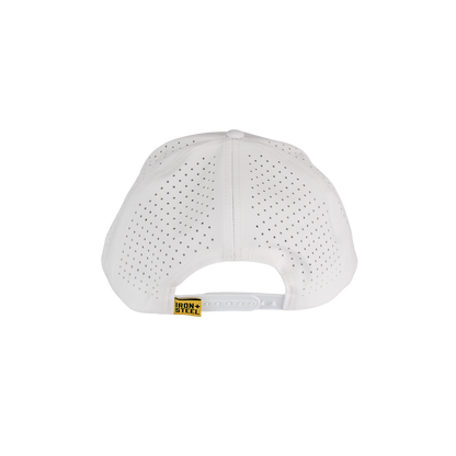 Win The Battle Snapback Hat - White