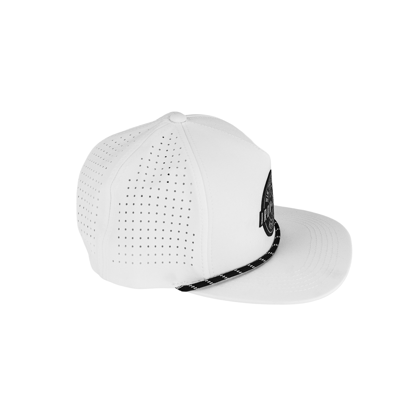 Win The Battle Snapback Hat - White