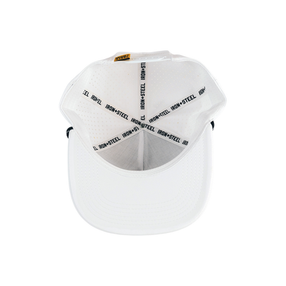 Win The Battle Snapback Hat - White