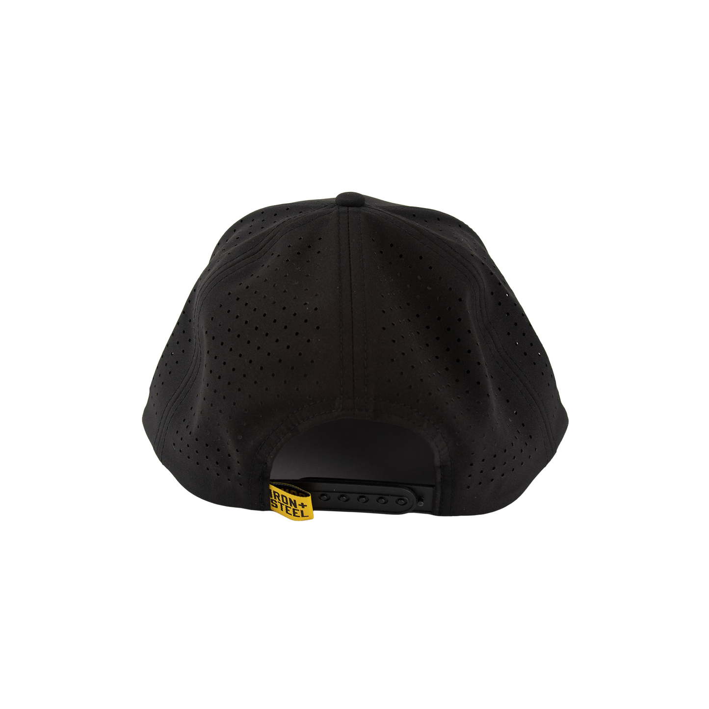 Iron+Steel Hockey Snapback Hat - Black