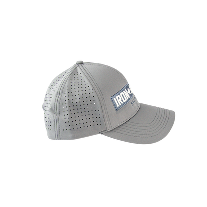Iron+Steel Plate Snapback Hat - Grey