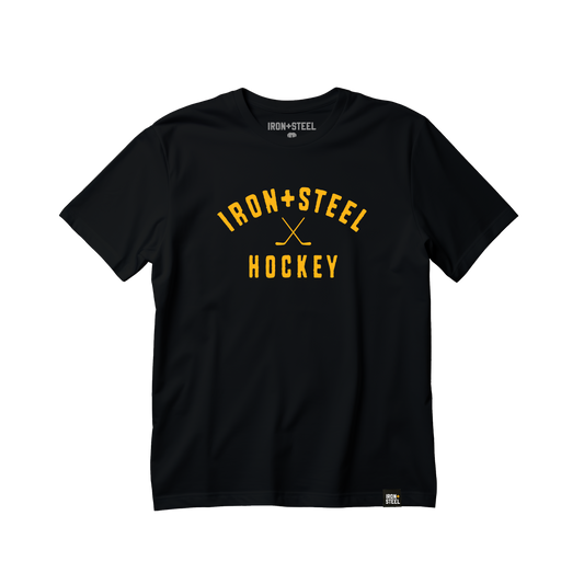 Iron & Steel Hockey T-Shirt