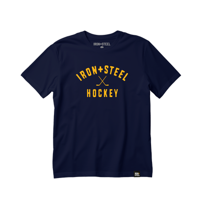 Iron & Steel Hockey T-Shirt
