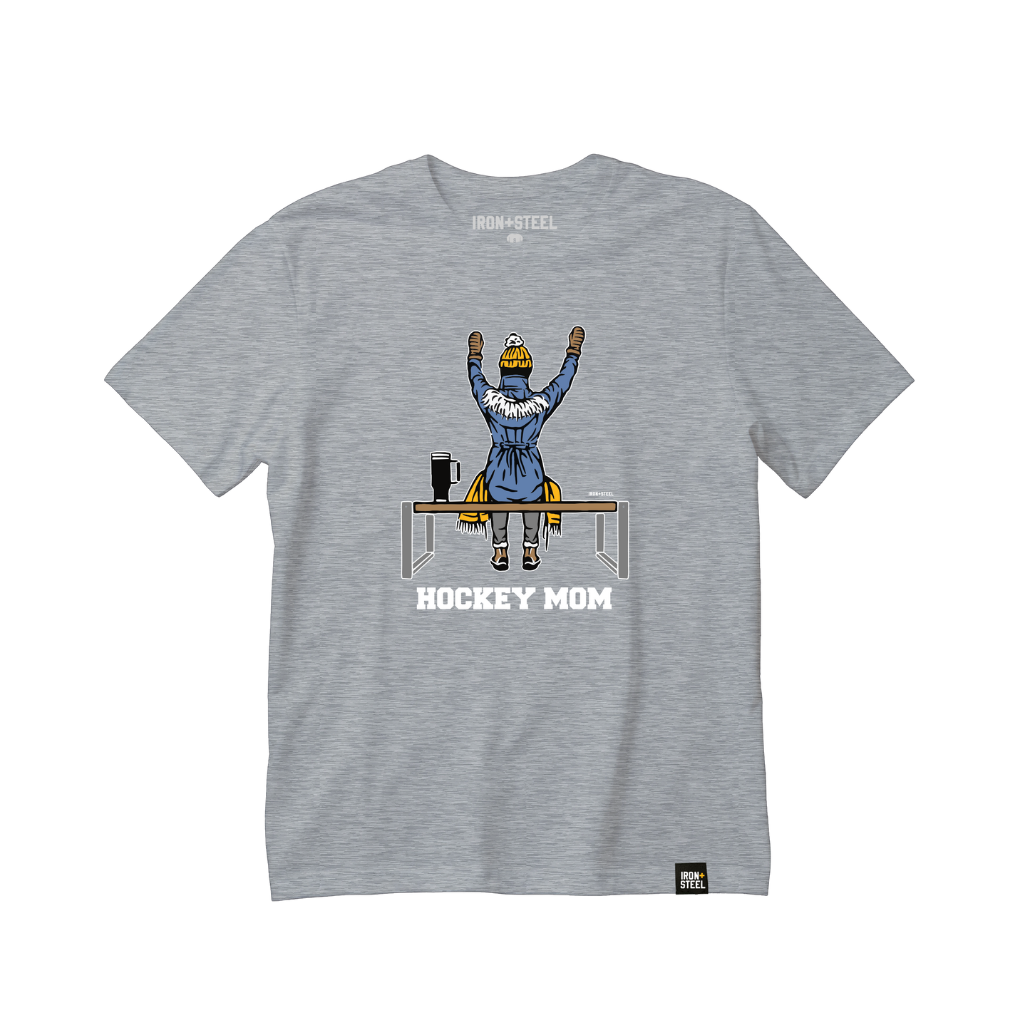 Cheering Hockey Mom T-Shirt
