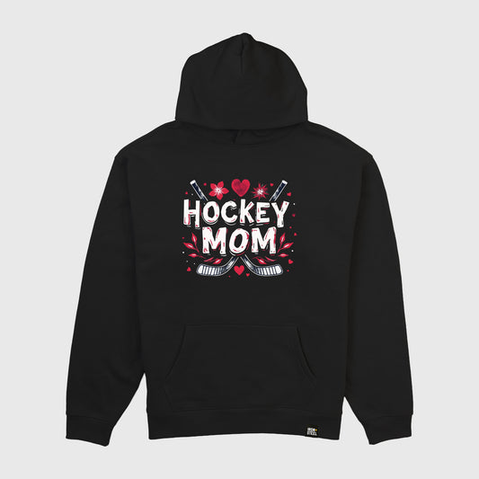 Hockey Mom Hearts Hoodie