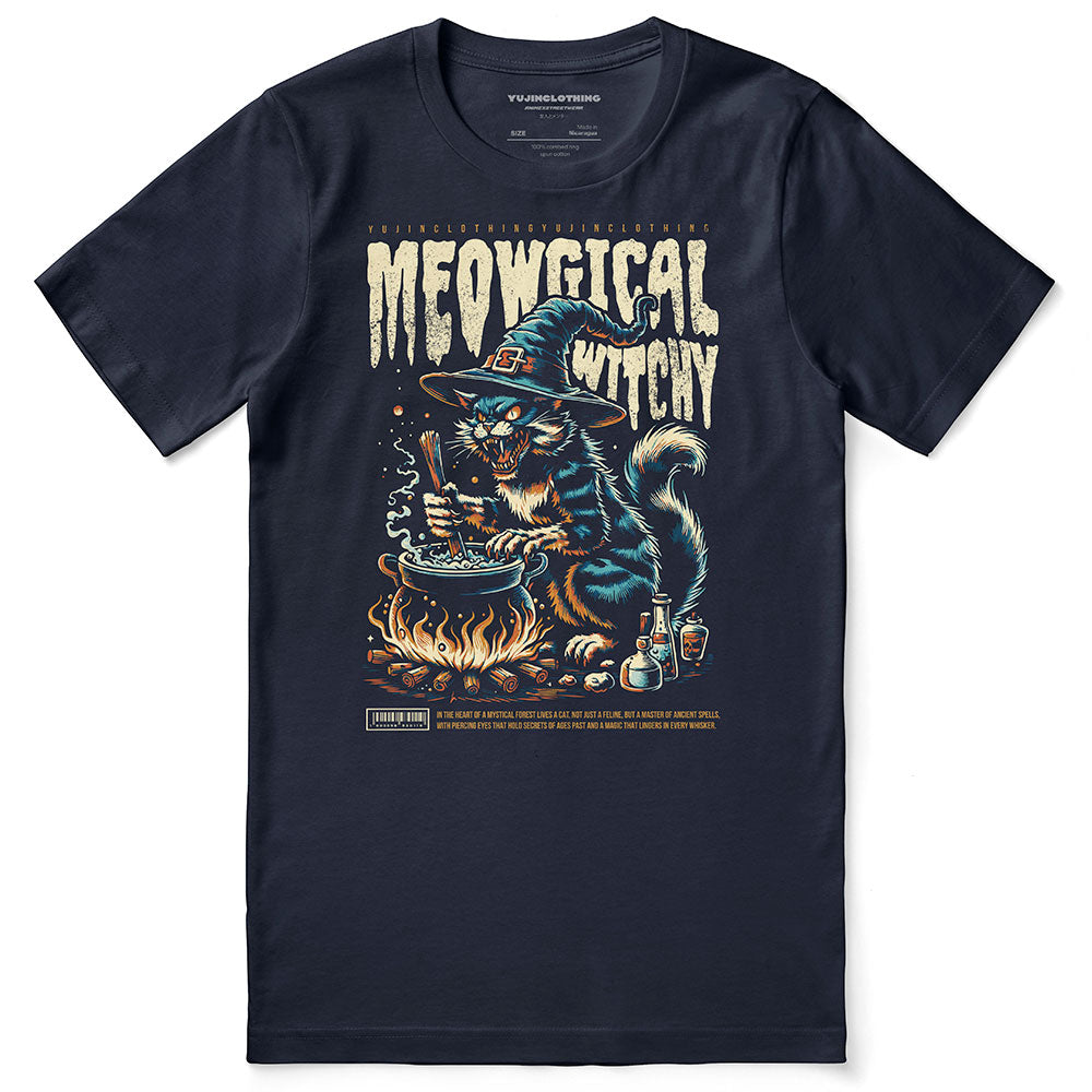 Meowgical Witchy T-Shirt