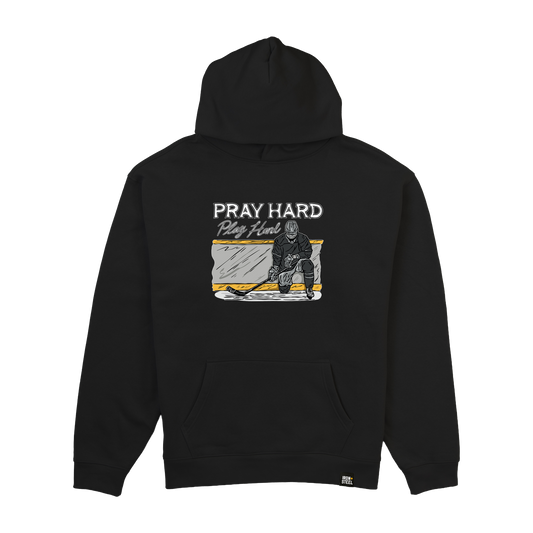 Pray Hard Play Hard Hoodie