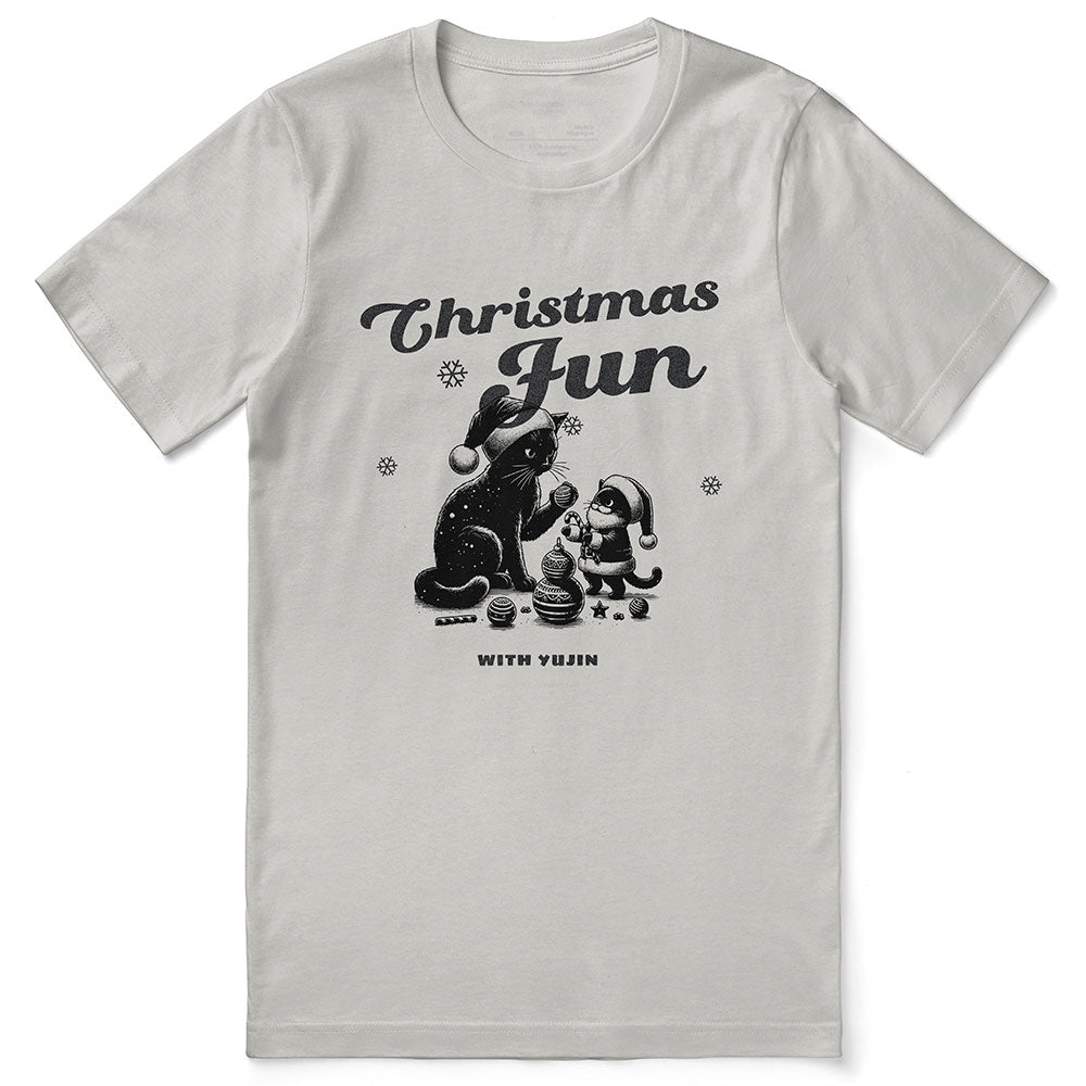 Christmas Fun Cat T-Shirt