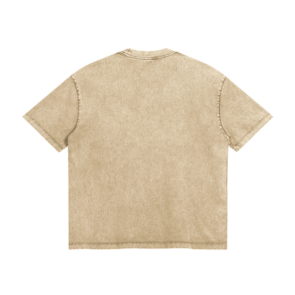 Vintage Palestine Resistance Oversized Faded T-shirt