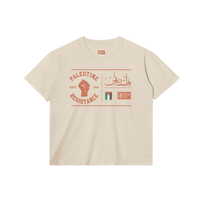 Palestine Resistance Adult Regular Fit Tee