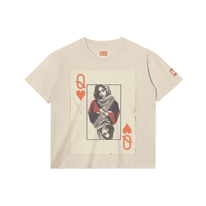 Palestinian Queen of Hearts Regular Fit Tee