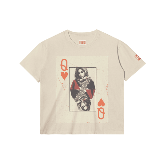 Palestinian Queen of Hearts Regular Fit Tee