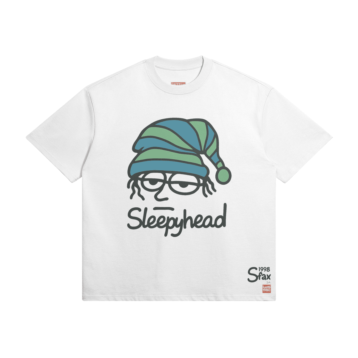 Sleepyhead Vintage 90's design recreation Oversized Tee