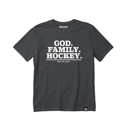 God. Family. Hockey. T-Shirt