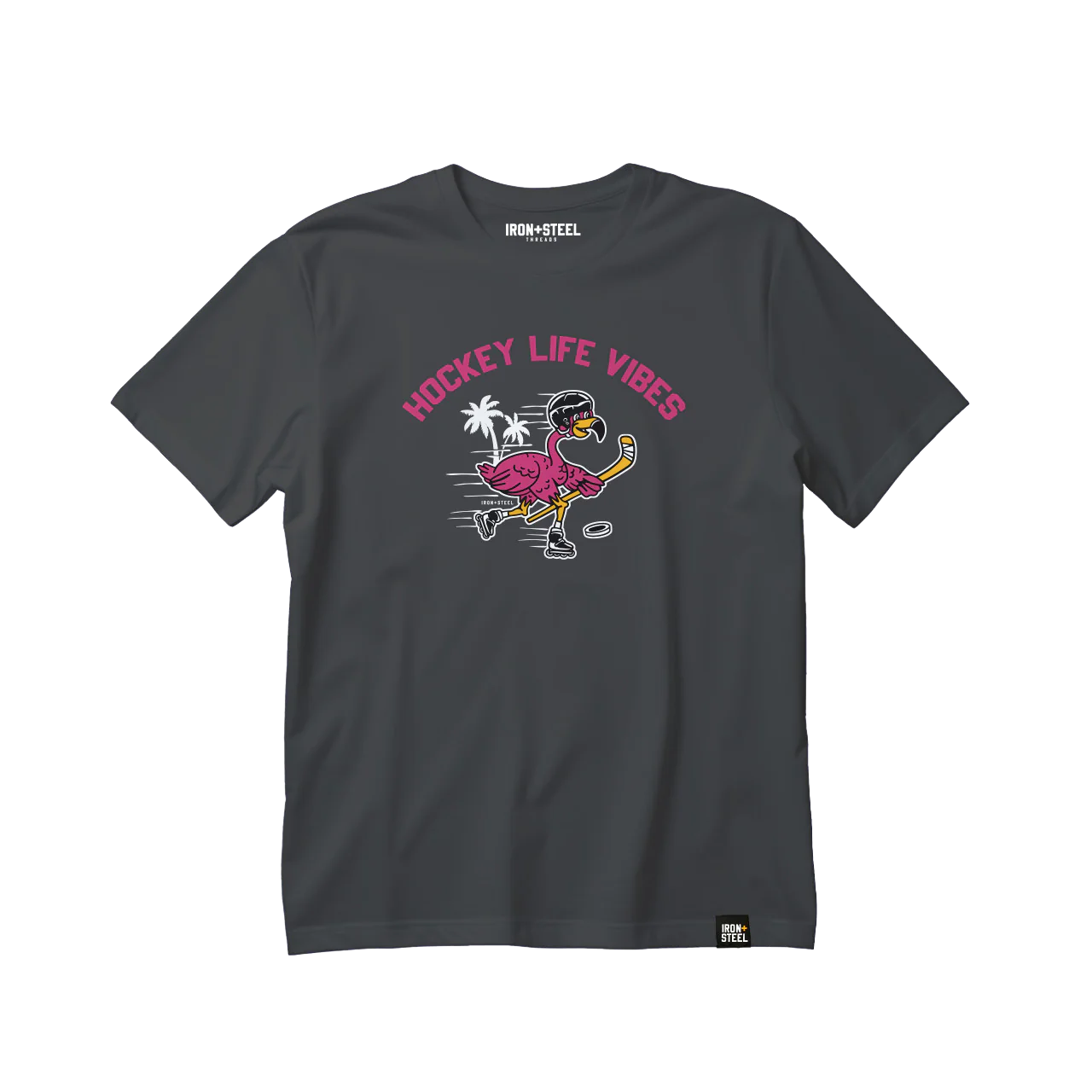 Inline Hockey Vibes Flamingo T-Shirt