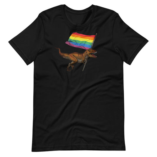 LGBT-Rex Short-Sleeve Unisex T-Shirt