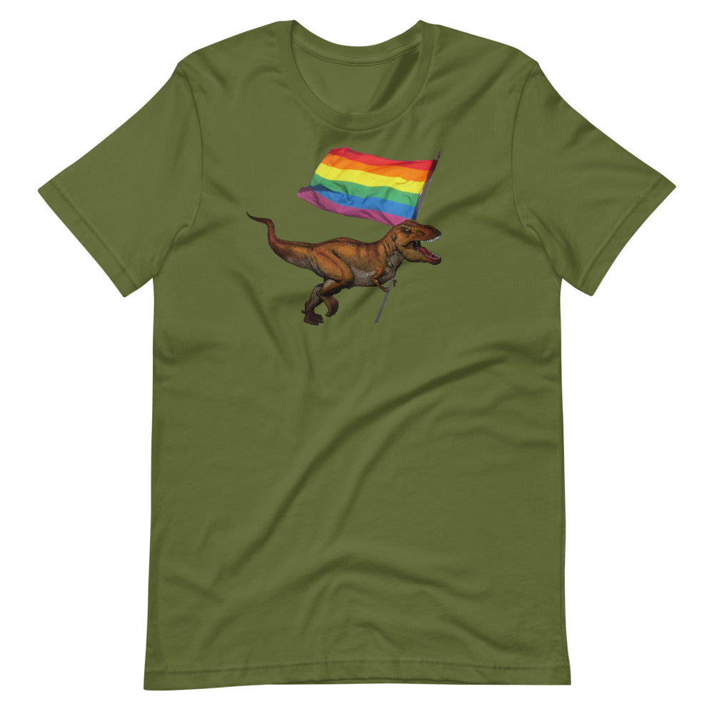 LGBT-Rex Short-Sleeve Unisex T-Shirt
