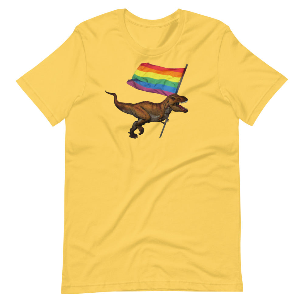 LGBT-Rex Short-Sleeve Unisex T-Shirt