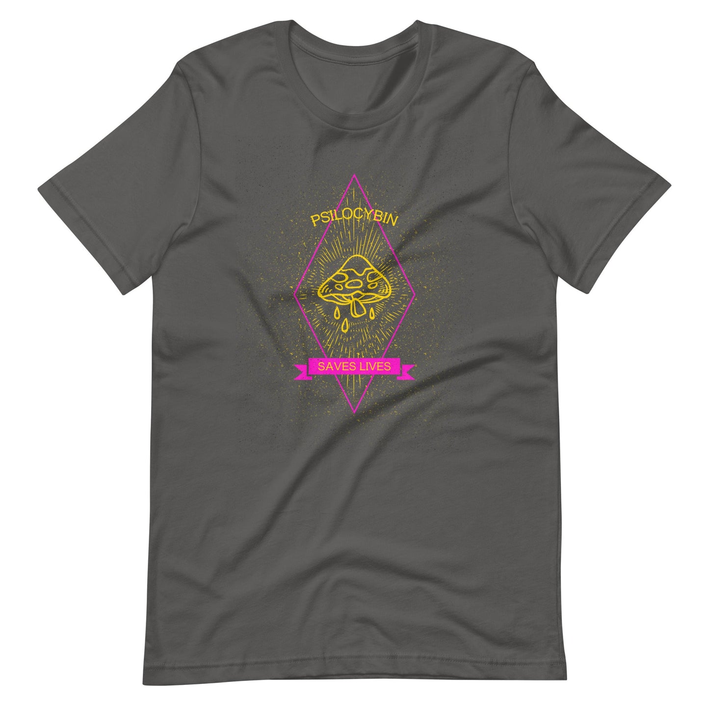 Psilocybin Saves Lives Short-Sleeve Unisex T-Shirt