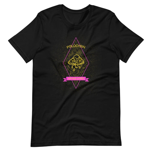 Psilocybin Saves Lives Short-Sleeve Unisex T-Shirt