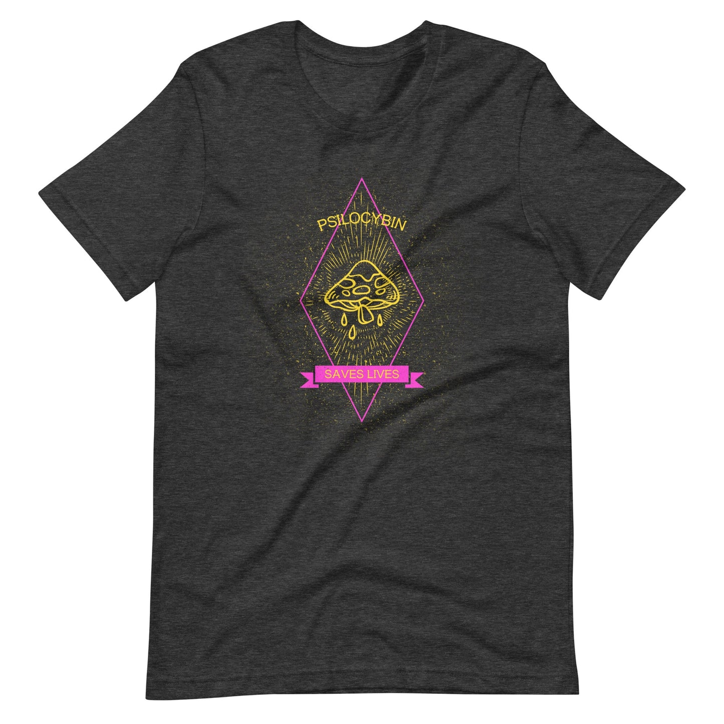 Psilocybin Saves Lives Short-Sleeve Unisex T-Shirt
