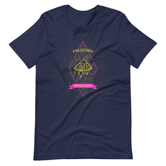 Psilocybin Saves Lives Short-Sleeve Unisex T-Shirt