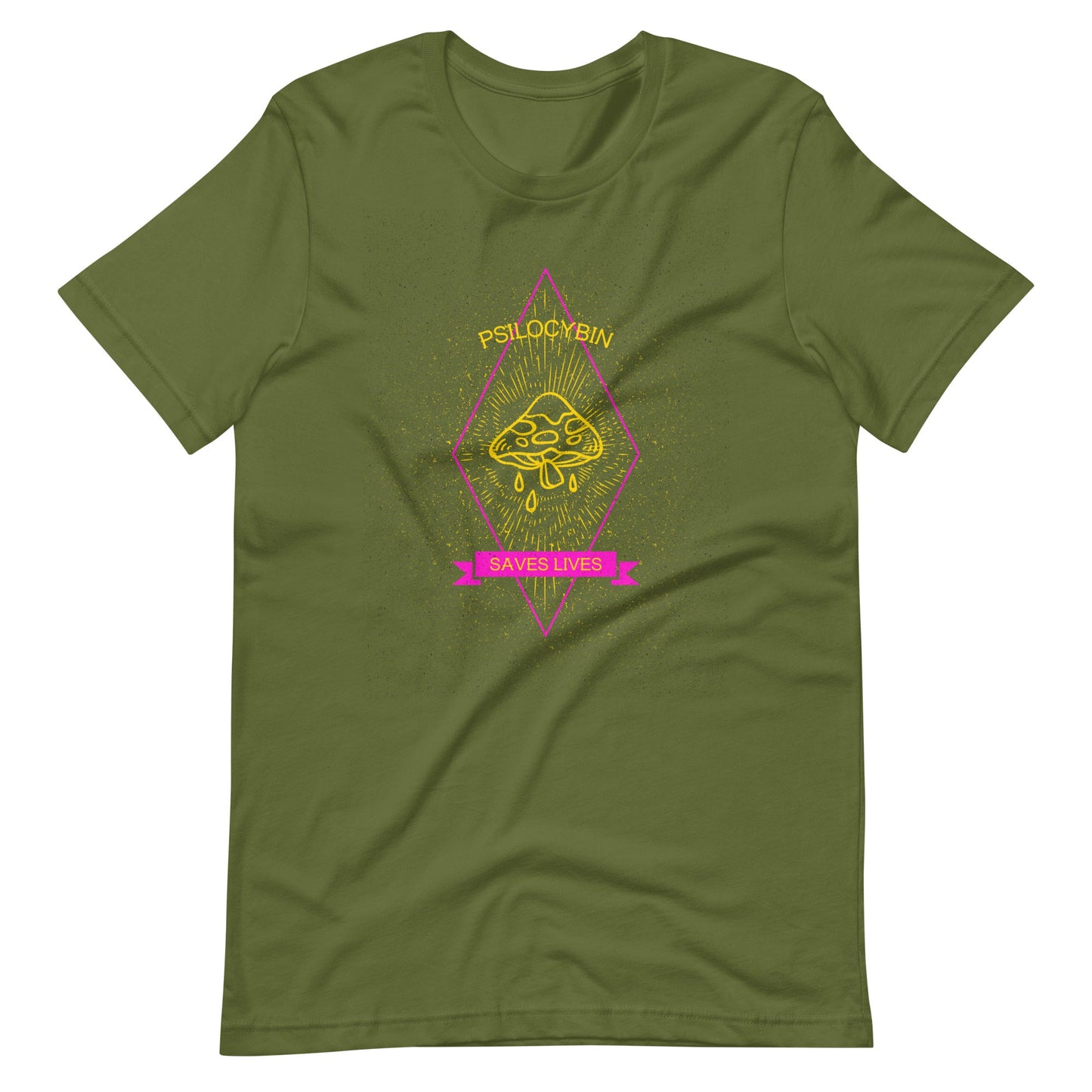 Psilocybin Saves Lives Short-Sleeve Unisex T-Shirt