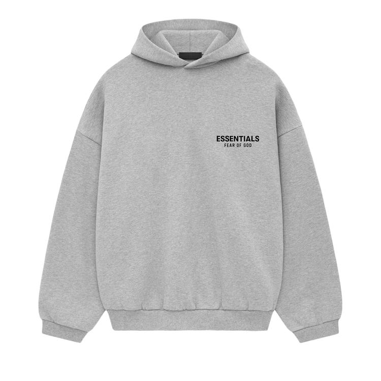 Fear of God Essentials Fleece Hoodie II 'Light Heather Grey'