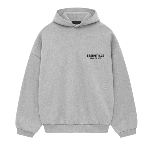 Fear of God Essentials Fleece Hoodie II 'Light Heather Grey'