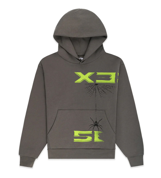 Sp5der 5Ex Hoodie Dark Grey