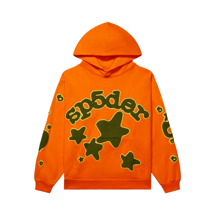Sp5der Beluga Hoodie 'Orange'