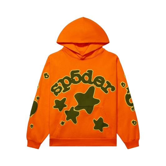 Sp5der Beluga Hoodie 'Orange'
