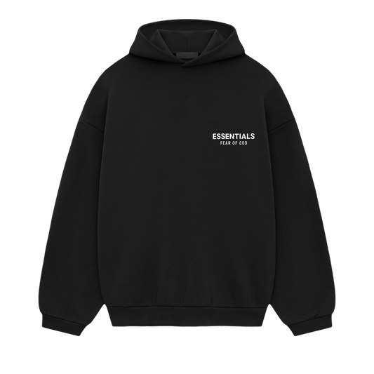 Fear of God Essentials Fleece Hoodie II 'Black'