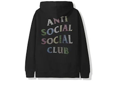 Anti Social Social Club NT Hoodie Black