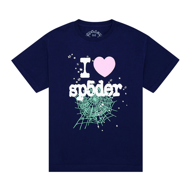 Sp5der Souvenir Tee Navy