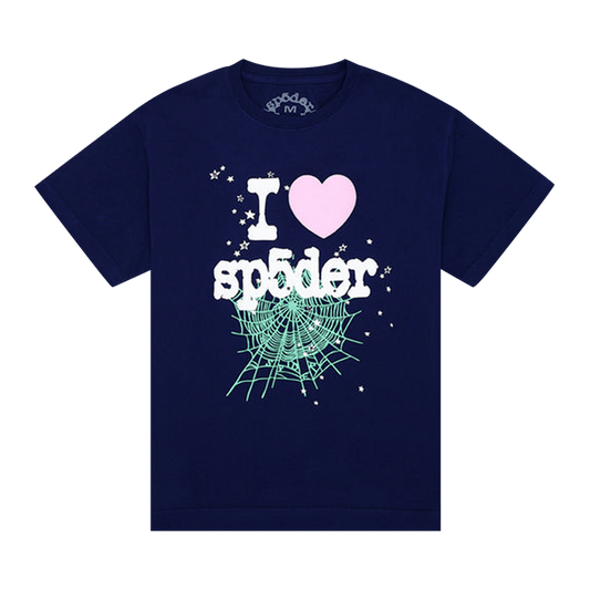 Sp5der Souvenir Tee Navy