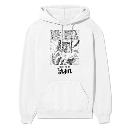 Sudden Attack Cat Hoodie