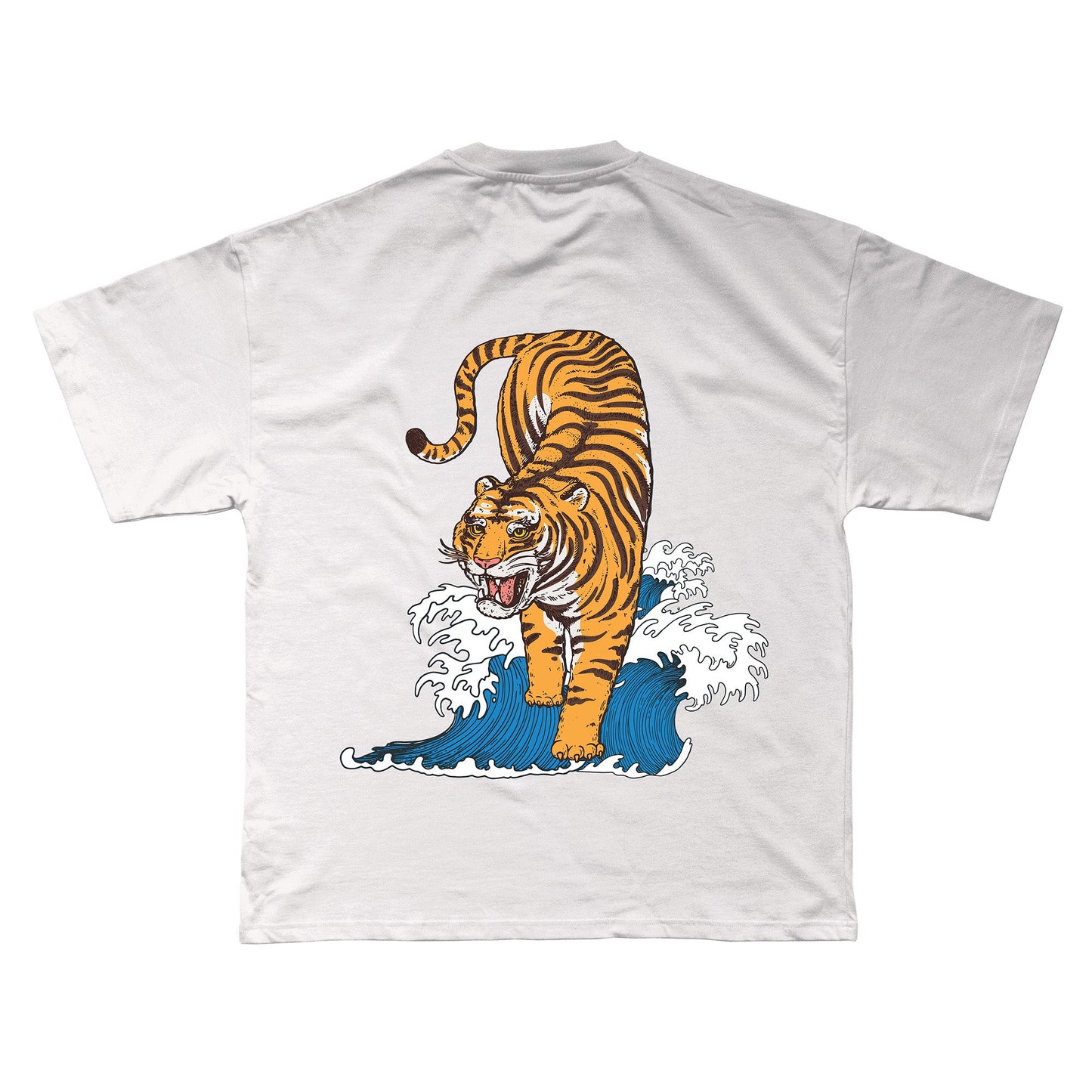 Yellow Tiger Ocean Tee